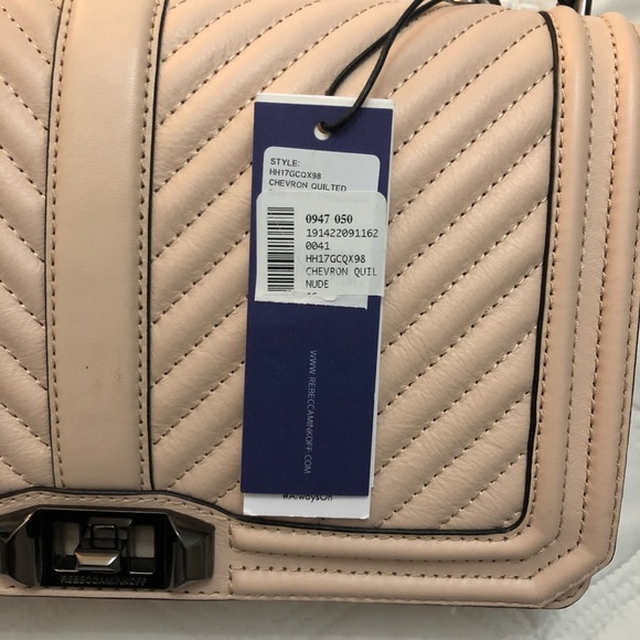 Rebecca Minkoff Chevron Slim Love Crossbody - Picture 8 of 8